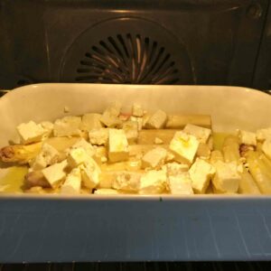 Recette : Asperges Blanches au four