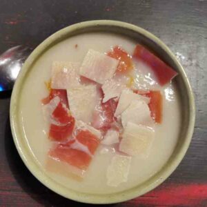 Velouté d'asperges blanches anti-gaspi