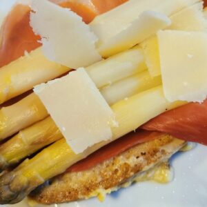 Pain perdu aux asperges