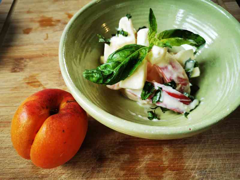 salade abricots feta
