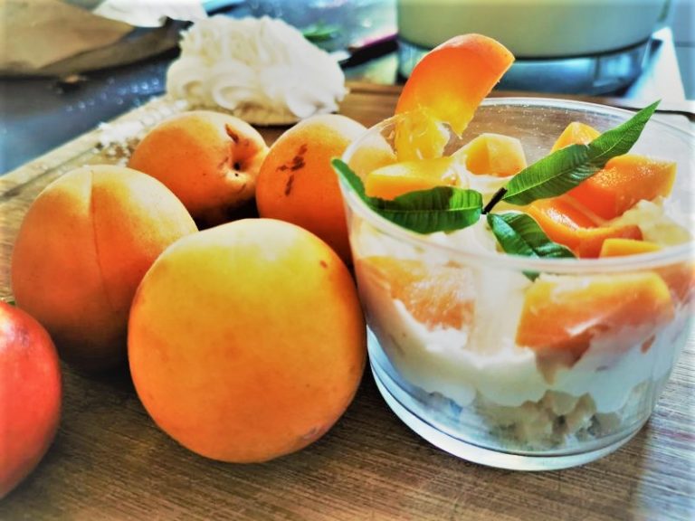 Recette : Pavlova à l'abricot