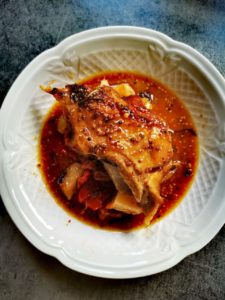 Recette : Cabri rôti aux Abricots