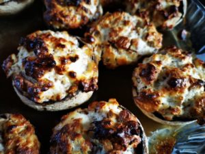 Noix bio vente directe champignons farcis aux noix