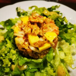 Tartare de saumon aux noix Recettes noix