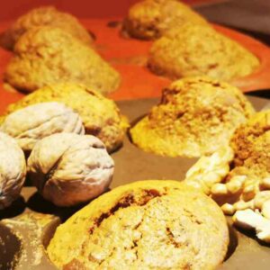 Muffins sains aux noix et butternut