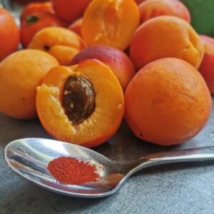 Gigot agneau abricot plancha abricots vallée du rhône