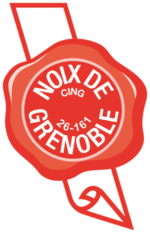 Logo de l'appellation d'origine protégée Noix de Grenoble
